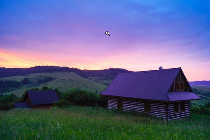 a wooden building